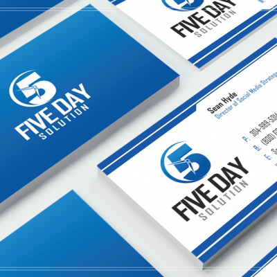 Five Day Solutions Business Card Design