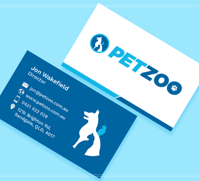 Petzoo Business Card Design